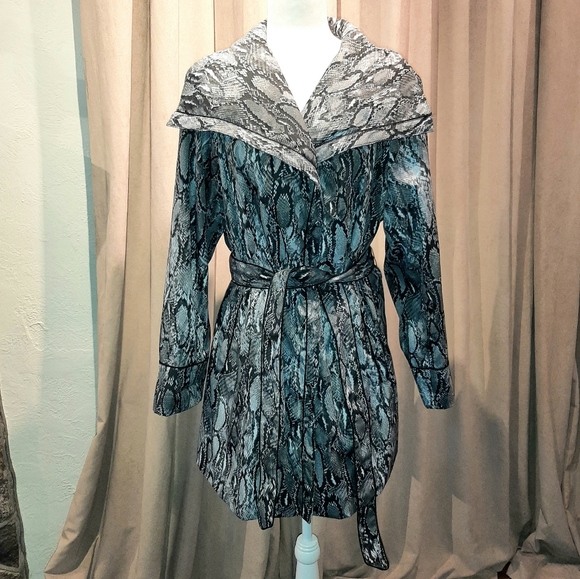 Dennis Basso snakeprint jacket - Picture 1 of 11